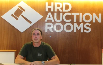 A photograph of Jamie F